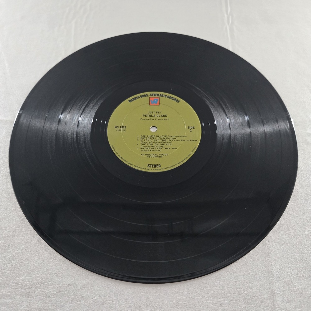 Petula Clark - Just Pet 12" Record 1966 Warner Bros Vinyl LP Album VG Tested - Picture 11 of 12